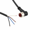 LC05FBR-PVC - M12-M12 4P R/A PVC CBL SHTH 5M