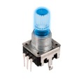 12CE1H24B12224 - ROT ENCODER MECH 12PPR BLUE LED