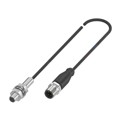 BES048U - DIMENSION= 8 X 40 MM, STYLE=M8X1