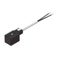 KMF-1-24DC-2,5-LED - PLUG SOCKET WITH CABLE