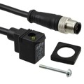 1210360392 - DIN 8MM DC BLK PUR 2M MIC