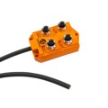 919-10M NC032 - M12 PLASTIC 4PORT 2SIG