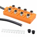 909-5M NC032 - M12 PLASTIC 8PORT 1SIG