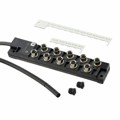 800-10M NC032 - M8 PLASTIC 10PORT 1SIG LED