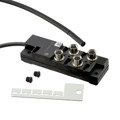 802-10M NC032 - M8 PLASTIC 4PORT 1SIG LED