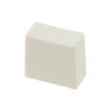1CWHT - CAP PUSHBUTTON RECTANGULAR WHITE