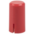 1RRED - CAP PUSHBUTTON ROUND RED
