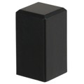 1SBLK - CAP PUSHBUTTON SQUARE BLACK