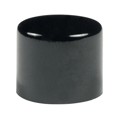 AT442A - CAP PUSHBUTTON ROUND BLACK