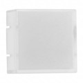 1K1116 - CAP TACTILE SQUARE FROSTED WHITE