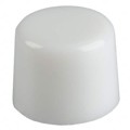 800C1WHT - CAP PUSHBUTTON ROUND WHITE
