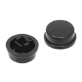 AKTSC22K - CAP TACTILE ROUND BLACK