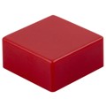 B32-1380 - CAP TACTILE SQUARE RED