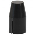F0101 - CAP PUSHBUTTON BULLET BLACK