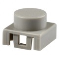 BTNK0220 - CAP TACTILE ROUND LIGHT GRAY