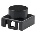 BTNK0290 - CAP TACTILE ROUND BLACK