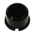 1D09 - CAP TACTILE ROUND BLACK