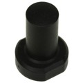 1S09-22.5 - CAP TACTILE ROUND BLACK