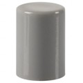 G003G - CAP PUSHBUTTON ROUND GRAY