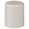F0202 - CAP PUSHBUTTON ROUND WHITE