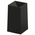 G001A - CAP PUSHBUTTON SQUARE BLACK