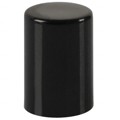 454D02000 - CAP PUSHBUTTON ROUND BLACK