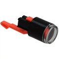 F08010112 - CAP PUSHBUTTON ROUND ORANGE