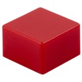 B32-1280 - CAP TACTILE SQUARE RED