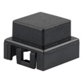 BTNK0190 - CAP TACTILE SQUARE BLACK
