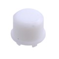 1DS16 - CAP TACTILE ROUND FROSTED WHITE