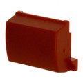 1B08 - CAP TACTILE RECTANGULAR RED
