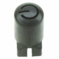 957C00000 - CAP PUSHBUTTON ROUND BLACK