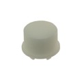 1US16 - CAP TACTILE ROUND FROSTED WHITE