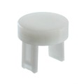 31-931.9 - LENS WHITE FLAT D15.8 PLASTIC TR