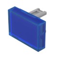 31-901.6 - LENS BLUE FLAT 15.2X21.2 PLASTIC