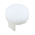 01-931.9 - LENS WHITE FLAT D15.8 PLASTIC OP