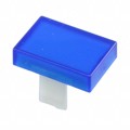 01-901.6 - LENS BLUE FLAT 12.8X18.8 PLASTIC