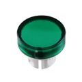 51-933.5 - LENS GREEN FLAT D15.8 PLASTIC TR
