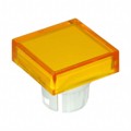 51-953.4 - LENS YELLOW FLAT 15.2X15.2 PLAST