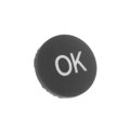 1ZC16LM11809 - CAP TACTILE ROUND FROSTED WHITE
