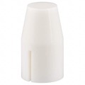 TAMWHT - CAP PUSHBUTTON BULLET WHITE