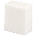TACWHT - CAP PUSHBUTTON RECTANGULAR WHITE