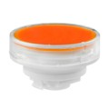 AT4179JD - CAP PUSHBUTTON ROUND CLR/AMBER