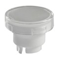 AT3005JB - CAP PUSHBUTTON ROUND CLEAR/WHITE