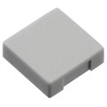 140000480714 - CAP PUSHBUTTON SQUARE LT GRAY