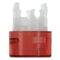AT4167CB - CAP PUSHBUTTON ROUND RED/WHITE