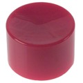 1825069-2 - CAP PUSHBUTTON ROUND RED