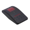 VVASC00-000 - CAP ROCKER RECT BLK/RED LENS