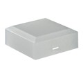 AT3075B - CAP PUSHBUTTON SQUARE WHITE