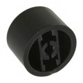 140000480090 - CAP PUSHBUTTON ROUND BLACK
